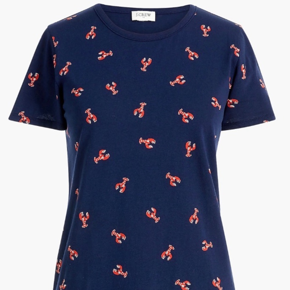 J. Crew Factory lobster t-shirt dress
EUC